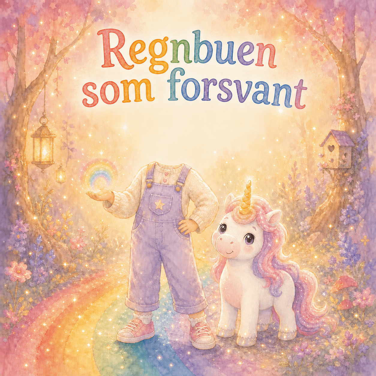Tittelside fra Regnbuen som forsvant