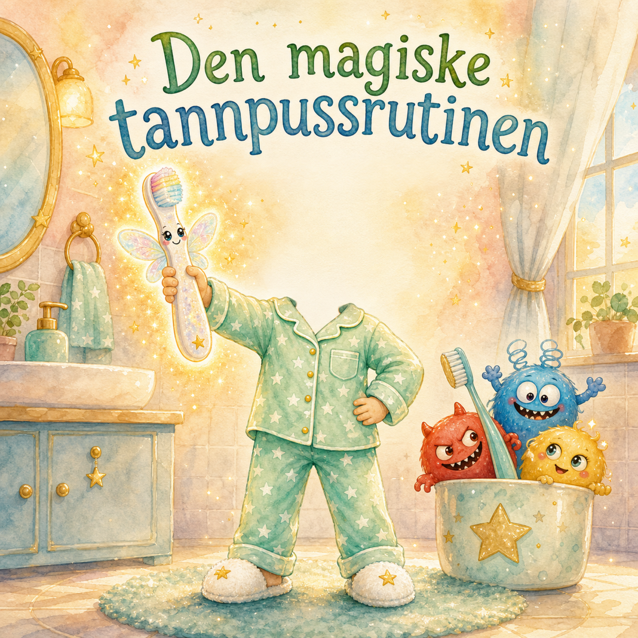 Tittelside fra Den magiske tannpussrutinen